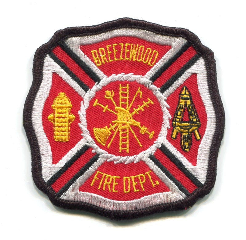 Breezewood Fire Department Patch Pennsylvania PA
