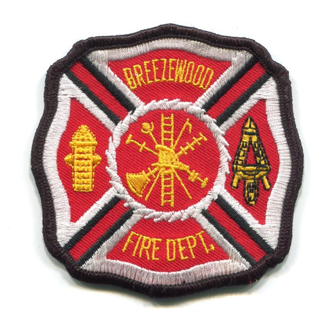 Breezewood Fire Department Patch Pennsylvania PA