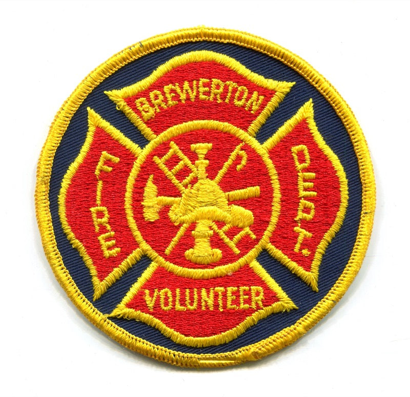 Brewerton Volunteer Fire Department Patch New York NY
