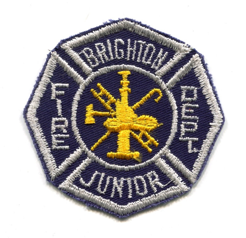 Brighton Fire Department Junior Patch Michigan MI