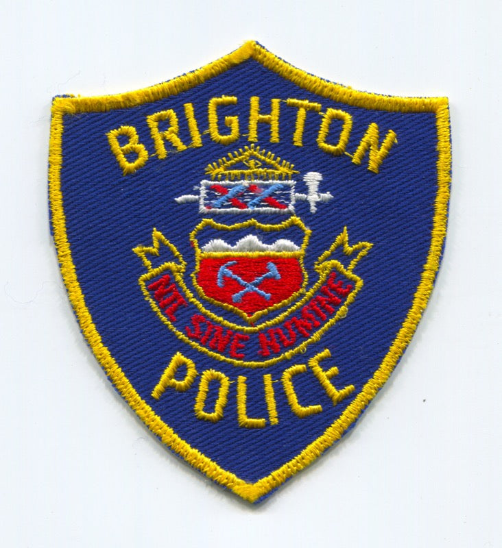 Brighton Police Department Patch Colorado CO