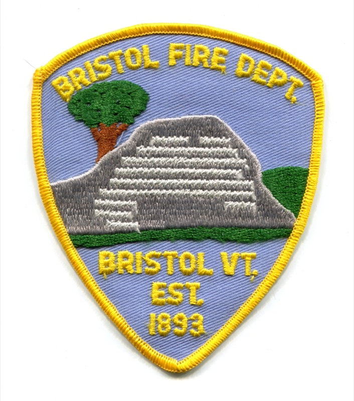 Bristol Fire Department Patch Vermont VT