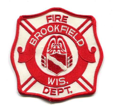Brookfield Fire Department Patch Wisconsin WI