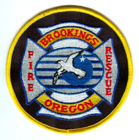 Brookings Fire Rescue Department Patch Oregon OR