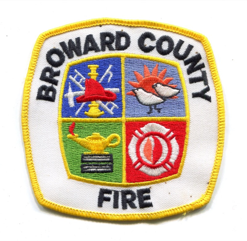 Broward County Fire Department Patch Florida FL