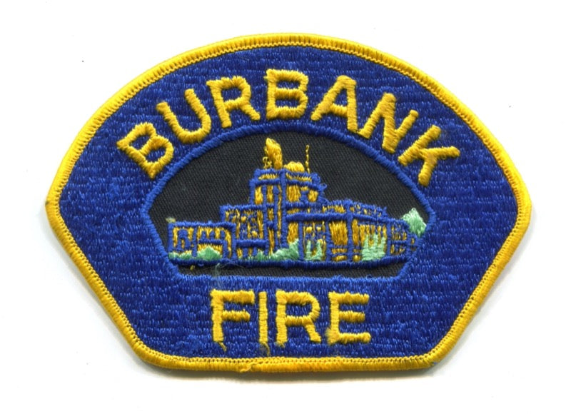 Burbank Fire Department Patch California CA