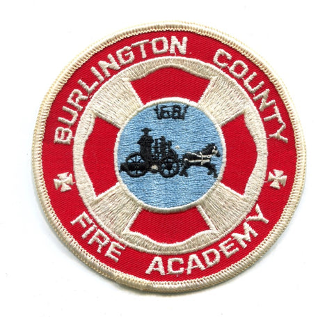 Burlington County Fire Academy Patch New Jersey NJ