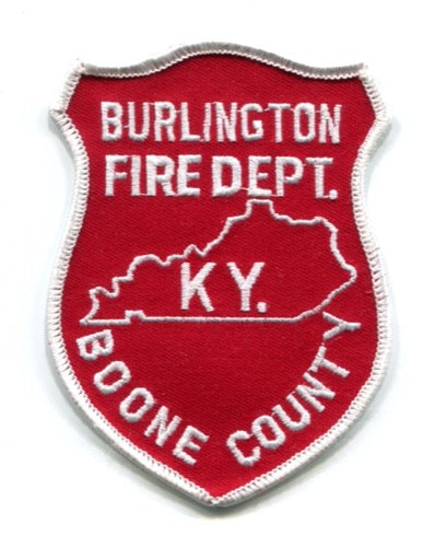 Burlington Fire Department Boone County Patch Kentucky KY