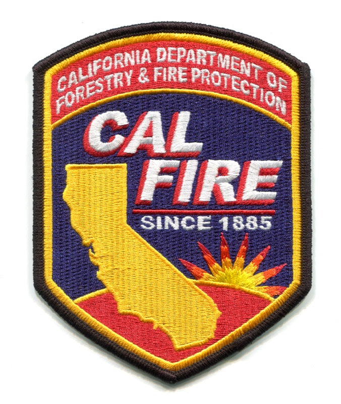 California Department of Forestry and Fire Protection CAL Patch California CA