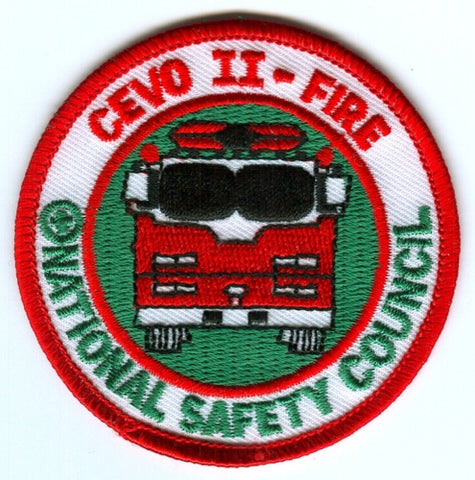 CEVO Coaching the Emergency Vehicle Operator 2 Fire Patch Illinois IL