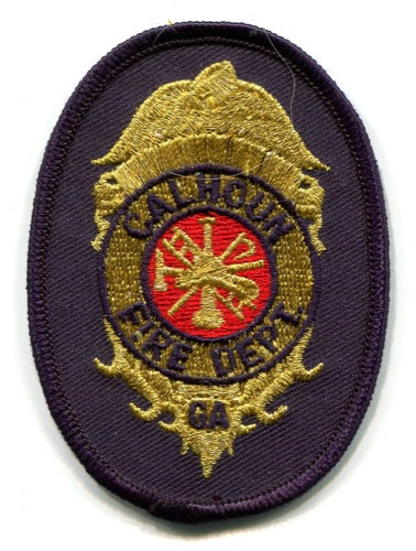 Calhoun Fire Department Patch Georgia GA