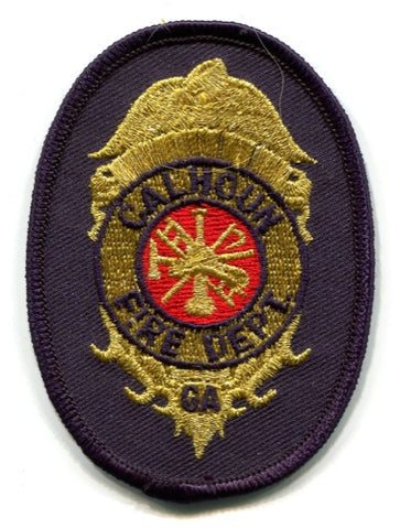 Calhoun Fire Department Patch Georgia GA