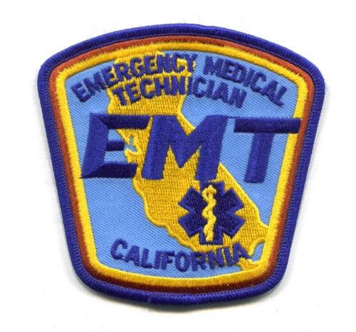 California State Emergency Medical Technician EMT EMS Patch California CA