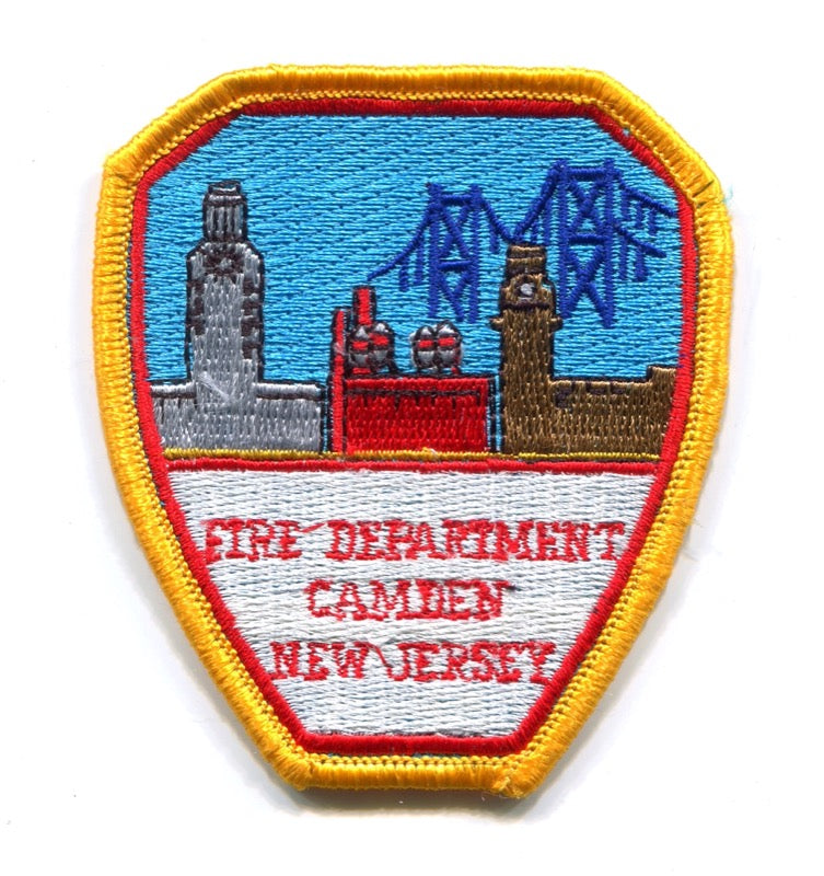 Camden Fire Department Patch New Jersey NJ