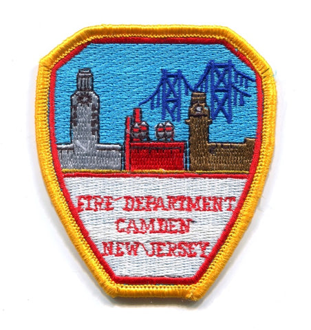 Camden Fire Department Patch New Jersey NJ