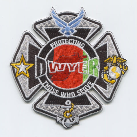 Afghanistan - Camp Dwyer Fire Department Military Patch v2
