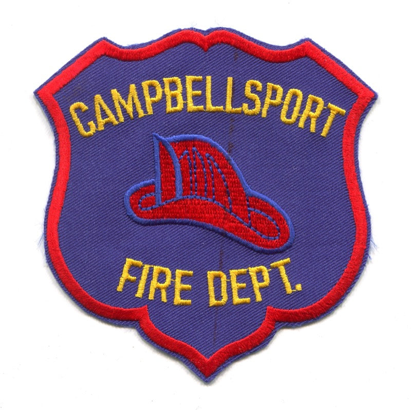 Campbellsport Fire Department Patch Wisconsin WI