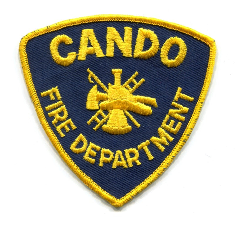 Cando Fire Department Patch North Dakota ND