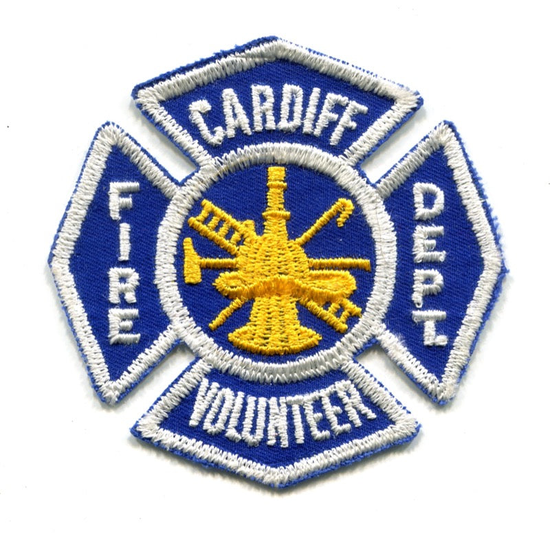 Cardiff Volunteer Fire Department Patch New Jersey NJ