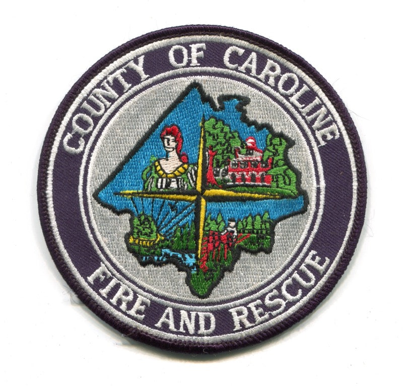Caroline County Fire and Rescue Department Patch Virginia VA