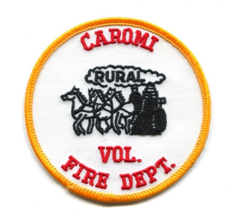Caromi Rural Volunteer Fire Department Patch South Carolina SC