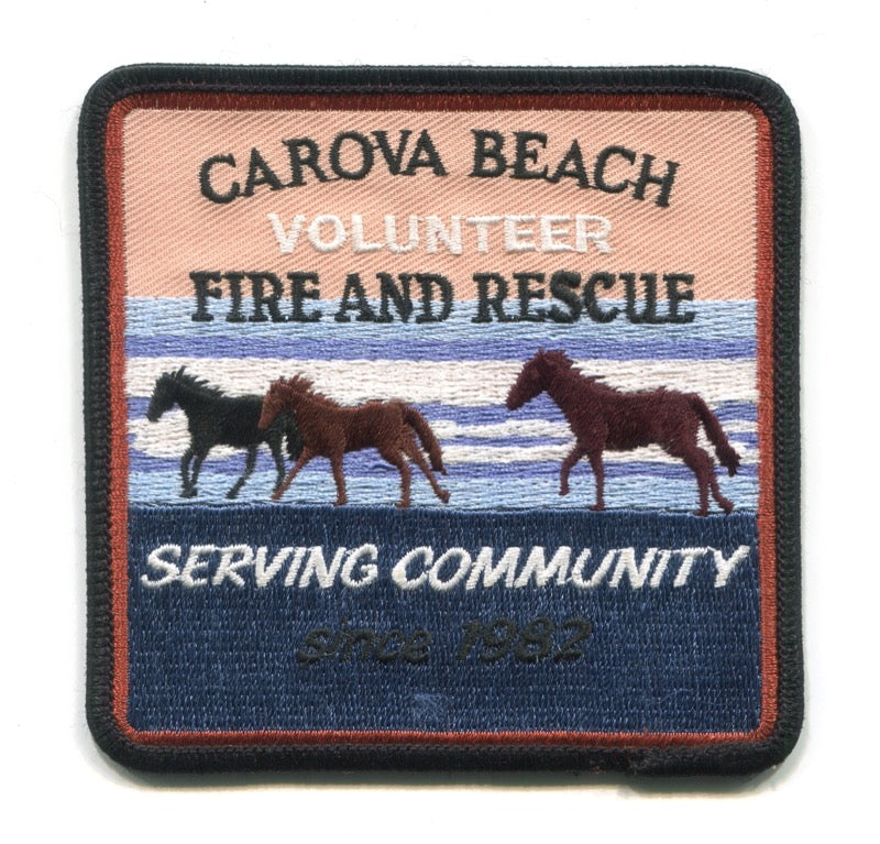 Carova Beach Volunteer Fire and Rescue Department Patch North Carolina NC