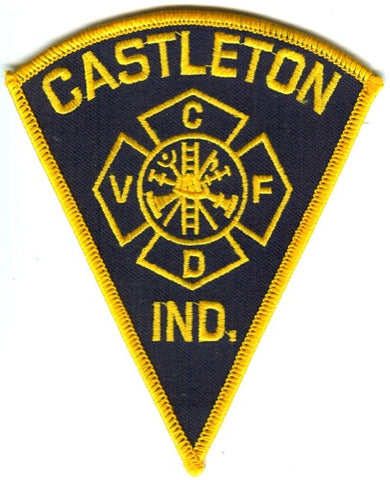 Castleton Volunteer Fire Department Patch Indiana IN