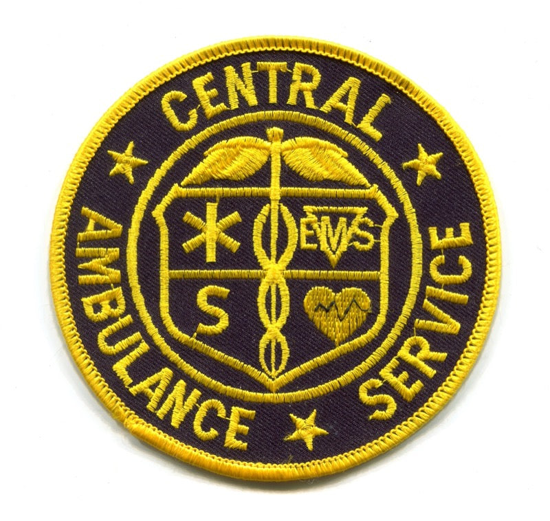 Central Ambulance Service Emergency Medical Services EMS Patch Unknown State