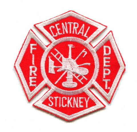 Central Stickney Fire Department Patch Illinois IL