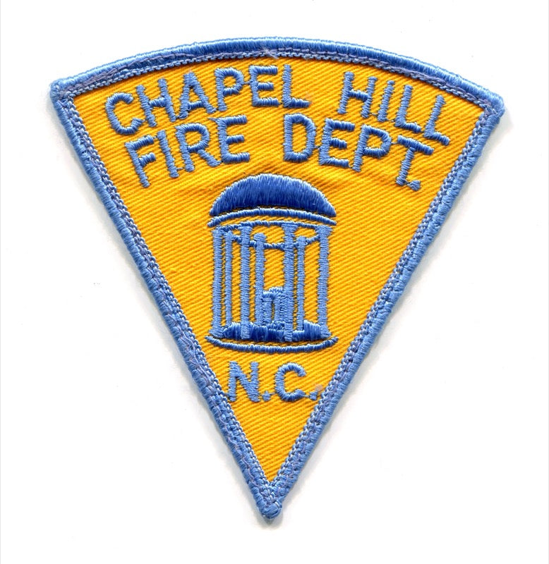 Chapel Hill Fire Department Patch North Carolina NC
