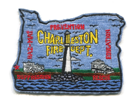 Charleston Fire Department Patch Oregon OR