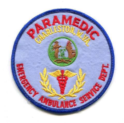Charleston Emergency Ambulance Service Paramedic EMS Patch West Virginia WV