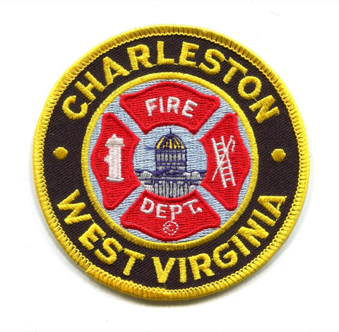 Charleston Fire Department Patch West Virginia WV