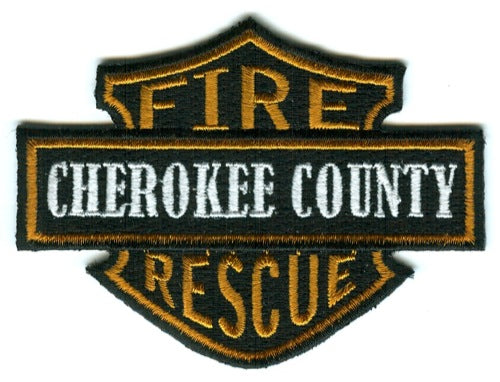 Cherokee County Fire Rescue Department Patch Georgia GA