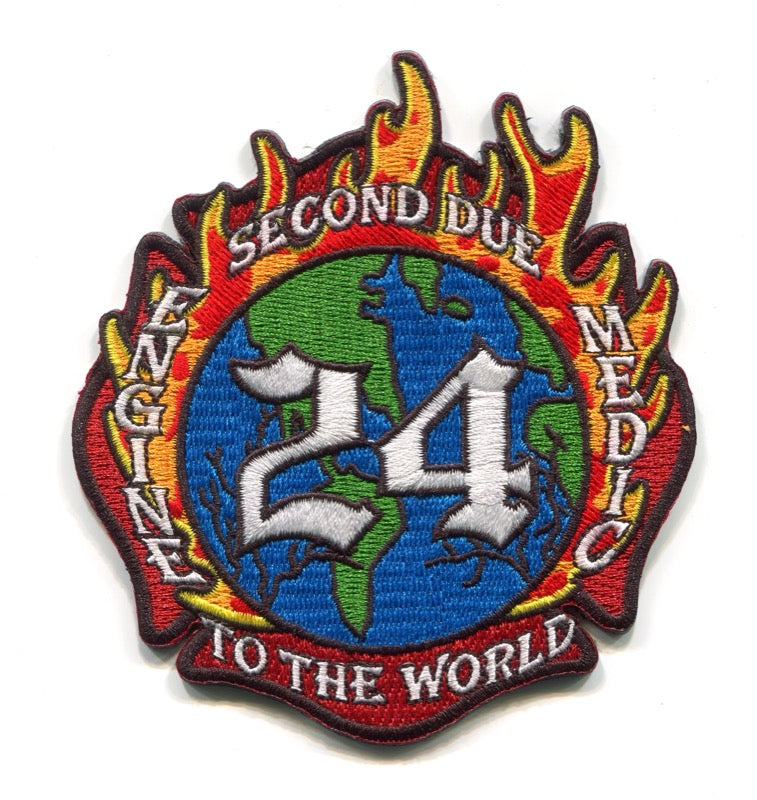 Chesterfield County Fire Department Station 24 Patch Virginia VA