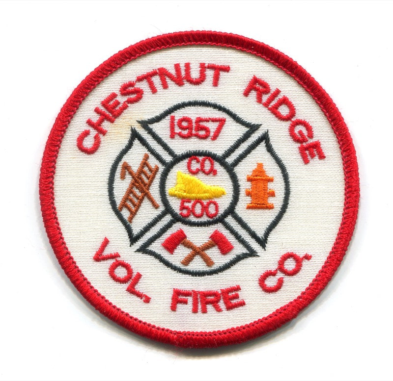Chestnut Ridge Volunteer Fire Company 500 Patch Maryland MD