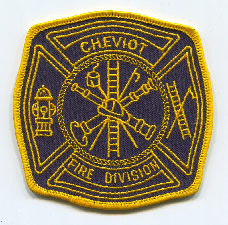Cheviot Fire Division Patch Ohio OH