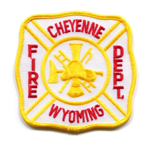 Cheyenne Fire Department Patch Wyoming WY