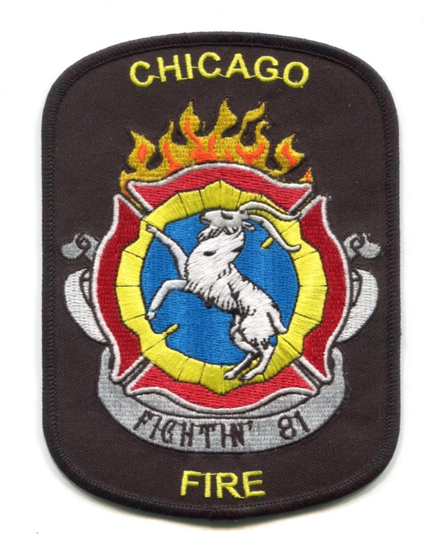 Chicago Fire Department TV Show Truck 81 Patch Illinois IL