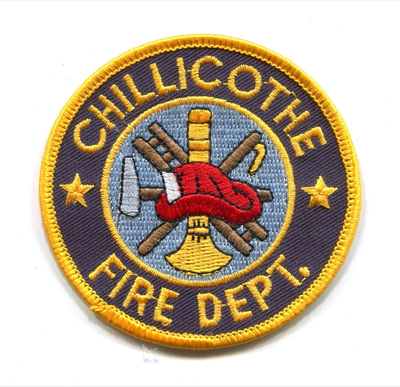 Chillicothe Fire Department Patch Ohio OH