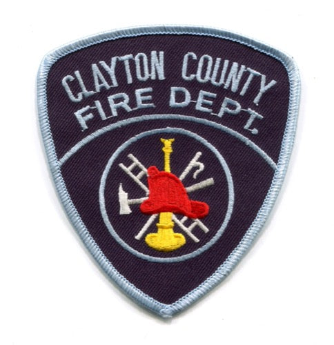 Clayton County Fire Department Patch Georgia GA