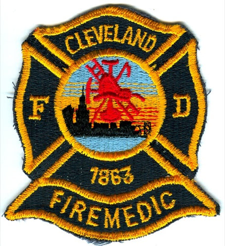 Cleveland Fire Department Firemedic Patch Ohio OH