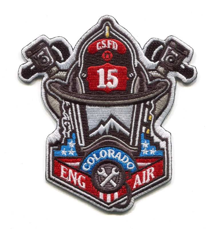 Colorado Springs Fire Department Station 15 Patch Colorado CO