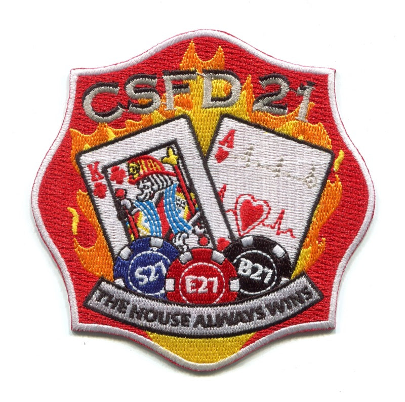Colorado Springs Fire Department Station 21 Patch Colorado CO Engine Brush Squad