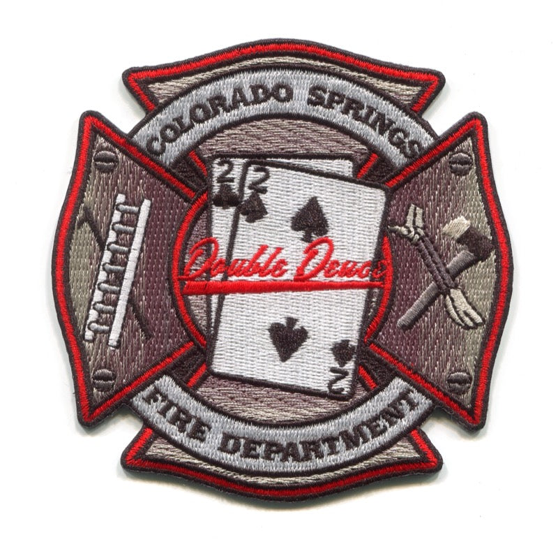 Colorado Springs Fire Department Station 22 Patch Colorado CO