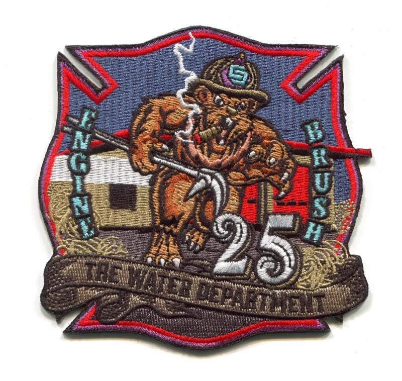 Colorado Springs Fire Department Station 25 Patch Colorado CO
