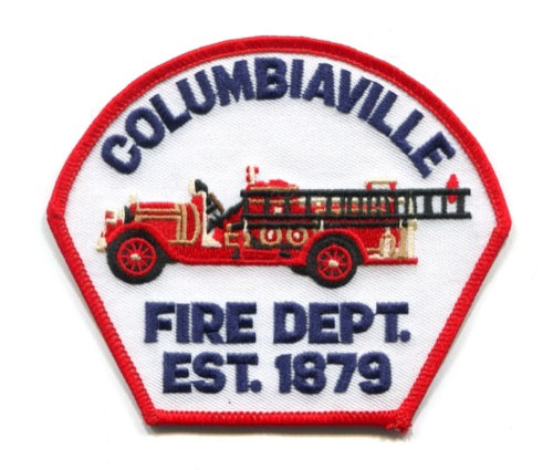 Columbiaville Fire Department Patch Michigan MI