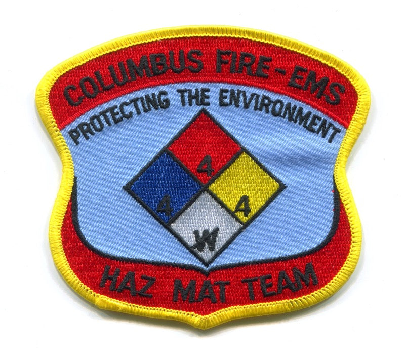 Columbus Fire EMS Department Haz-Mat Team Patch Georgia GA