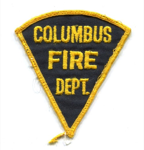 Columbus Fire Department Patch Indiana IN