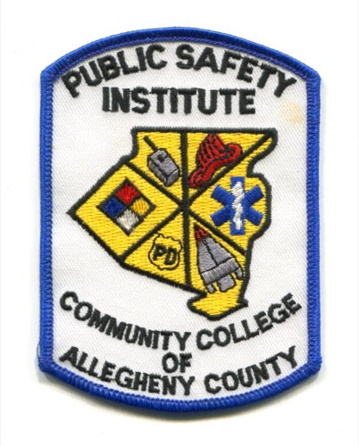 Community College of Allegheny County PSI Fire Department Patch Pennsylvania PA